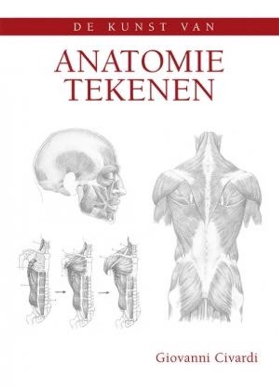 De kunst van anatomie tekenen - cover