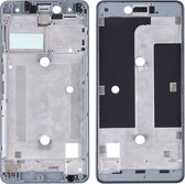 Front Behuizing LCD Frame Bezel Plate voor BQ Aquaris U Lite (zwart)