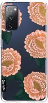 Casetastic Samsung Galaxy S20 FE 4G/5G Hoesje - Softcover Hoesje met Design - Winterly Flowers Print