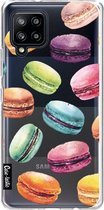 Casetastic Samsung Galaxy A42 (2020) 5G Hoesje - Softcover Hoesje met Design - Macaron Mania Print