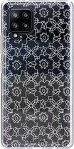 Casetastic Samsung Galaxy A42 (2020) 5G Hoesje - Softcover Hoesje met Design - Flowerbomb Print