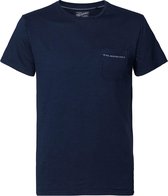 Petrol Industries - Heren Pocket t-shirt - Donker blauw - Maat XXL