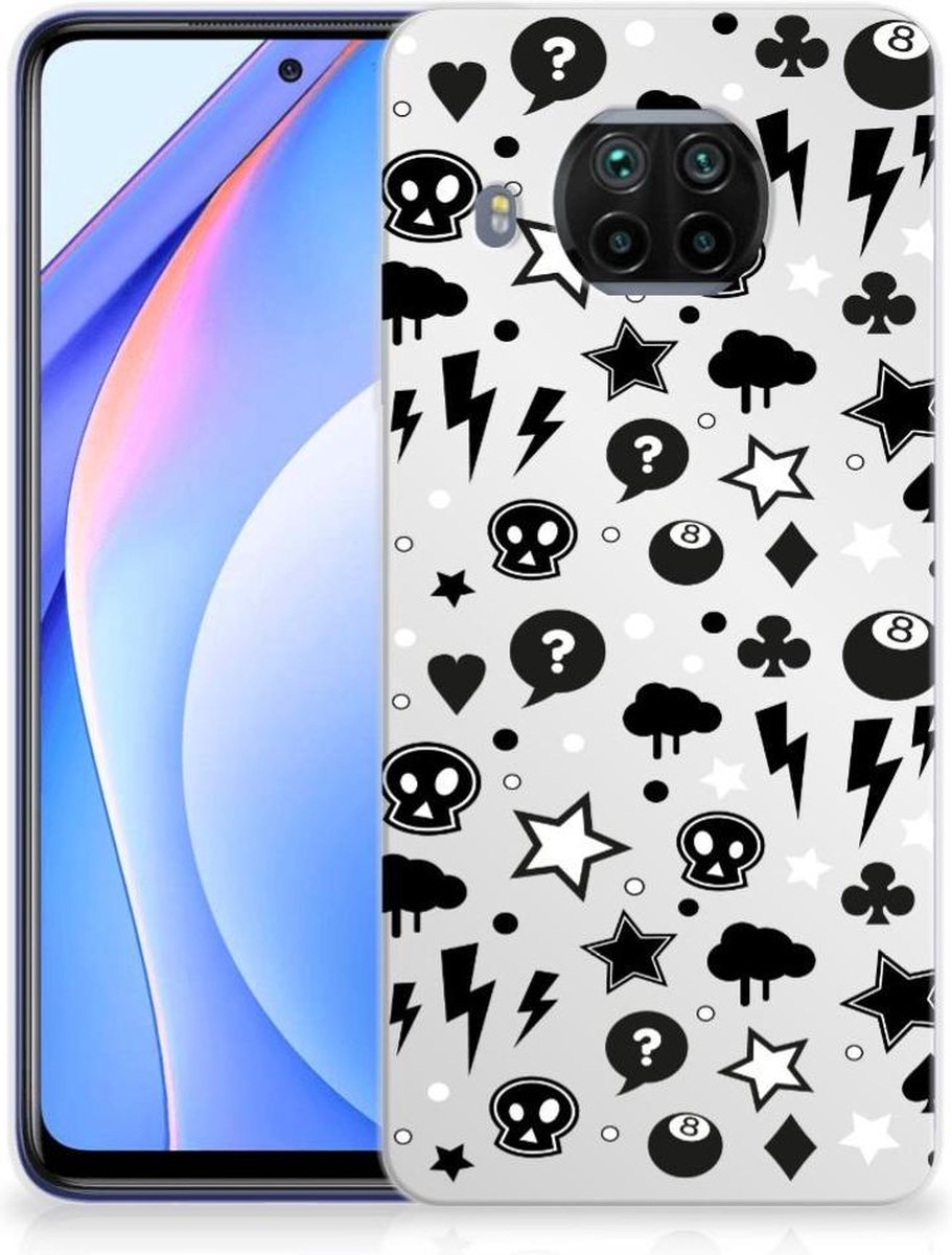 Silicone Back Case Xiaomi Mi 10T Lite Silver Punk
