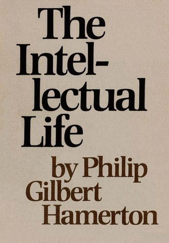 The Intellectual Life - cover