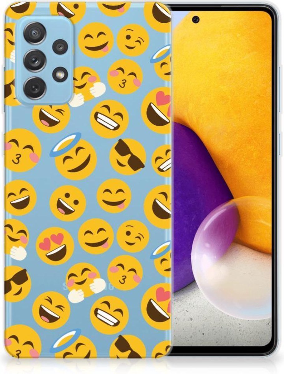 Samsung Galaxy A72 TPU bumper Emoji