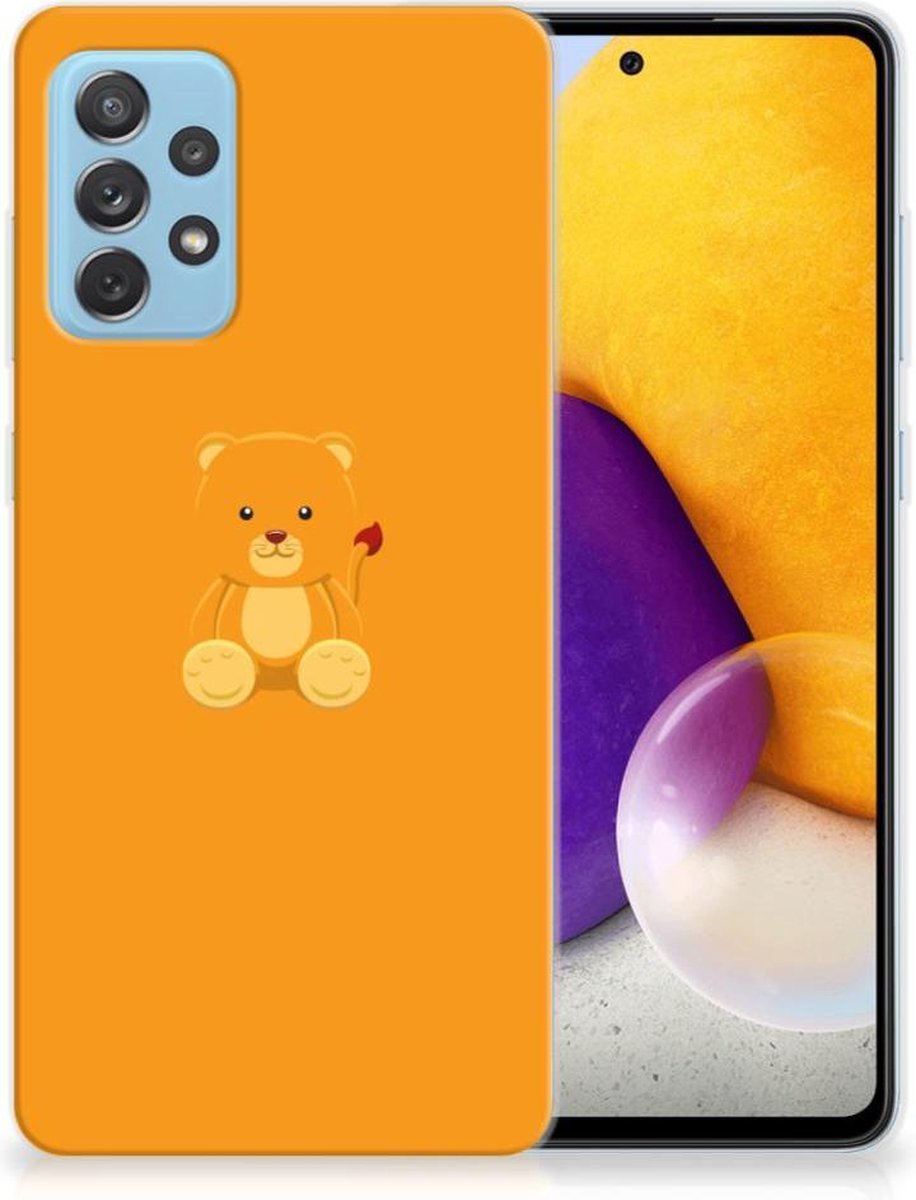 Samsung Galaxy A72 Telefoonhoesje met Naam Baby Beer