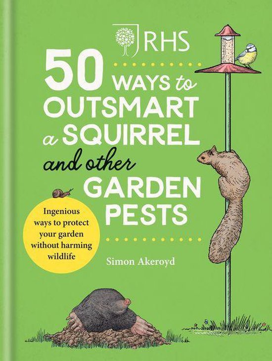 RHS 50 Ways to Outsmart a Squirrel & Other Garden Pests - cover