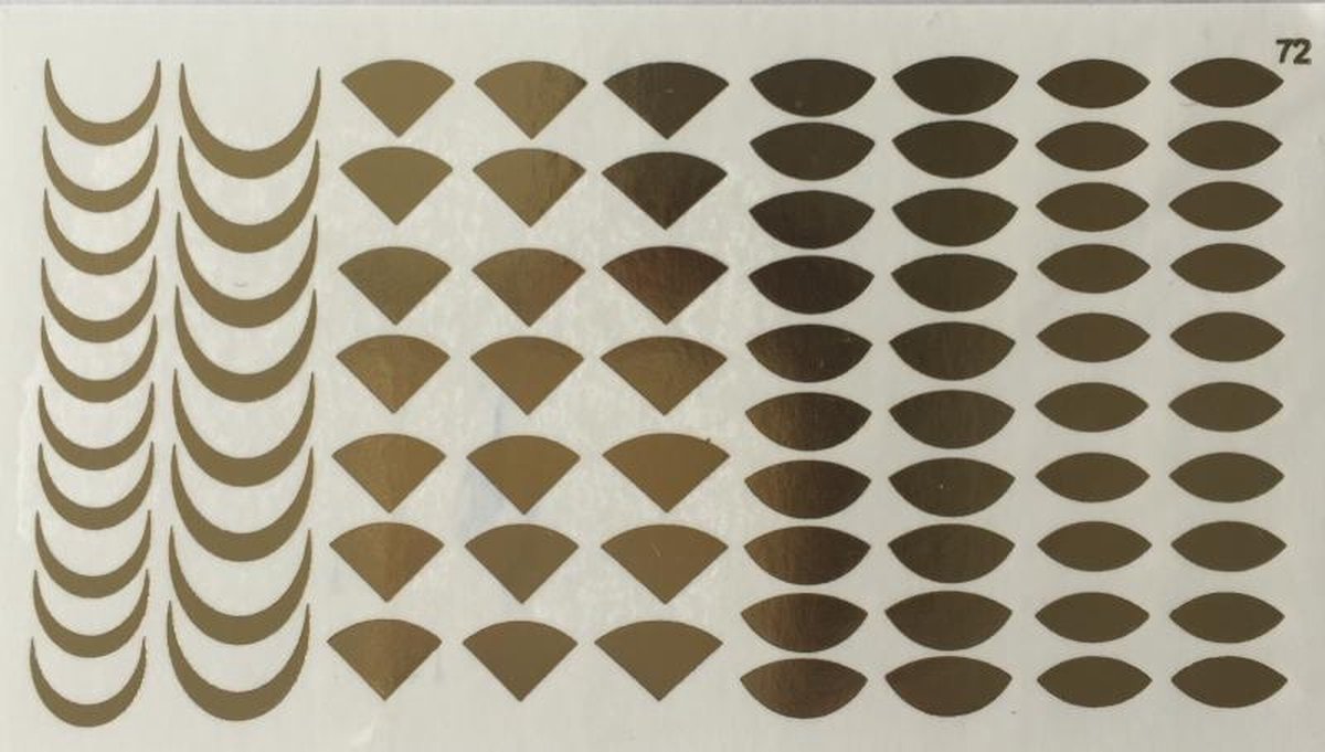 Goedkoopste Korneliya Folie Decal 72 Goud