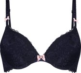 Hunkemöller Dames Lingerie Voorgevormde push-up beugel bh Maya  - Blauw - maat A70