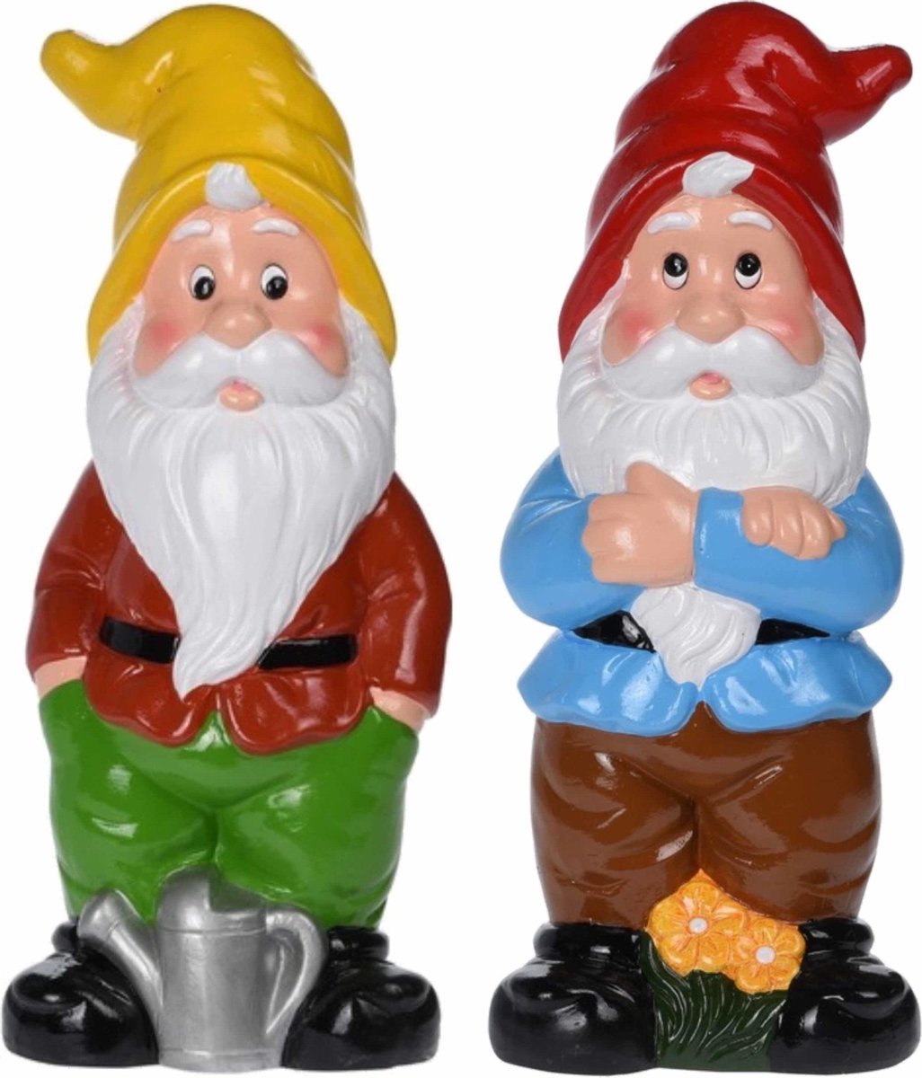 3x paddenstoel huiskamer beeldjes 13 cm - tuinbeelden - Tuinartikelen