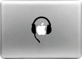 Mobigear Design Sticker Geschikt voor Apple MacBook Pro 15 (2012-2015) - Hoofdtelefoon