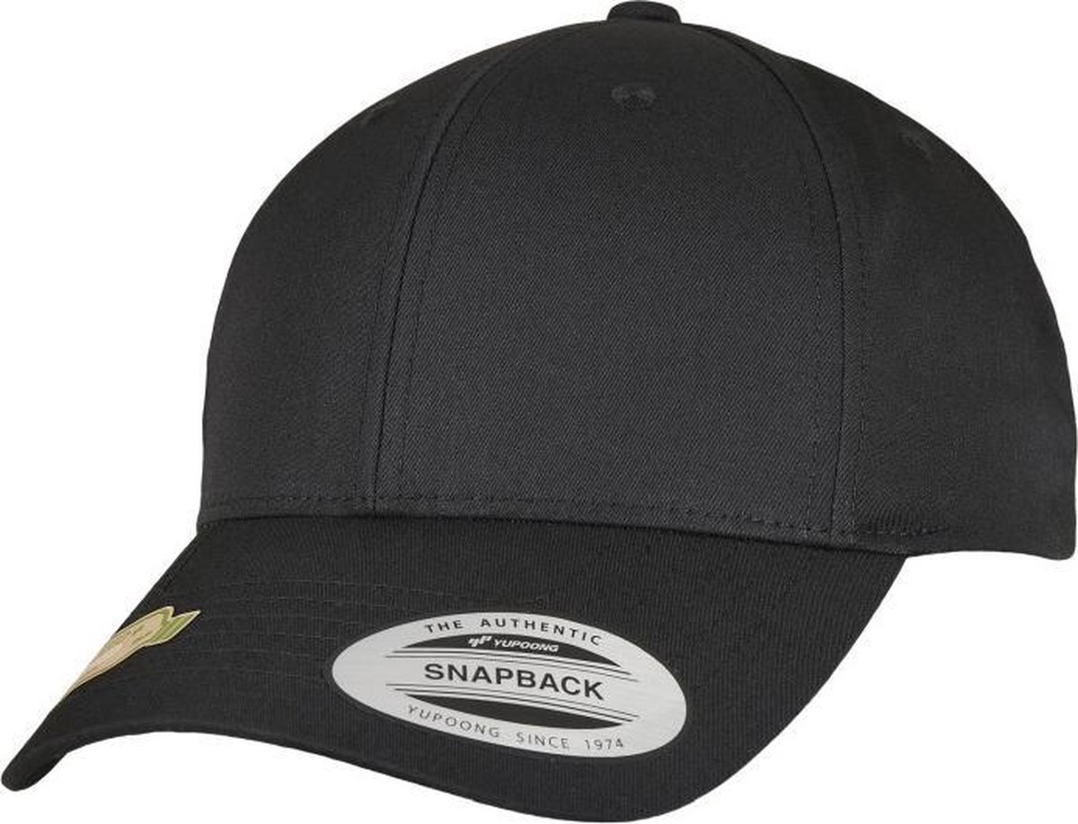 Urban Classics Snapback Pet Recycled Poly Twill Zwart