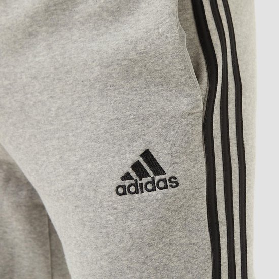 Adidas Essentials 3-Stripes Fleece Joggingbroek Grijs Heren - Maat L |  bol.com
