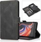 Voor Samsung Galaxy Note 9 Retro Magnetische Sluiting Horizontale Flip Leren Case met Houder & Kaartsleuven & Fotolijst & Portemonnee (Zwart)