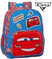 Schoolrugzak Cars Mc Queen Blauw Rood