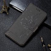 Voor LG K50S Litchi Textuur Veer Embossing Horizontale Flip Leren Case met Houder & Kaartsleuven & Portemonnee & Fotolijst & Lanyard (Grijs)