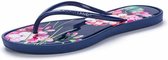 Stijlvolle en comfortabele slijtvaste antislip Boheemse slippers voor dames (kleur: blauw, maat: 38)