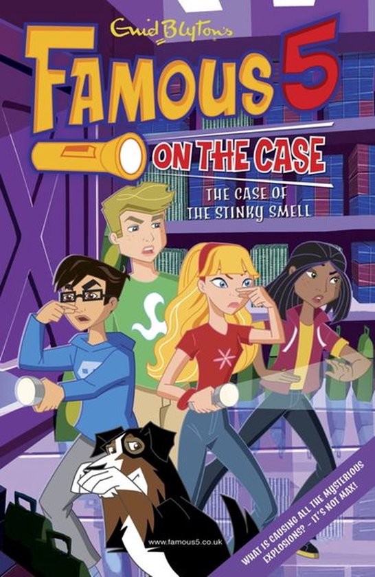 Famous 5 on the Case 8 - Case File 8: The Case of the Stinky ... - cover