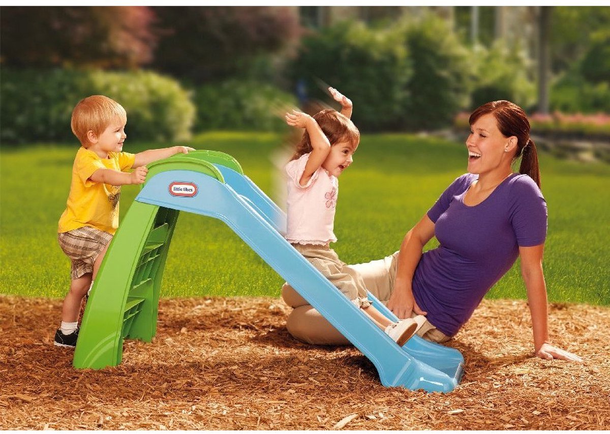 Little Tikes First Slide Glijbaan - 70 cm hoog - Blauw/Groen — afbeelding 13