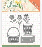 Dies - Jeanine's Art Welcome Spring - Spring Basket