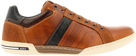 Bjorn Borg Coltrane lage sneakers cognac - Herenschoenensales.be
