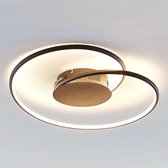 Lindby - LED plafondlamp - metaal, kunststof - H: 8 cm - mat