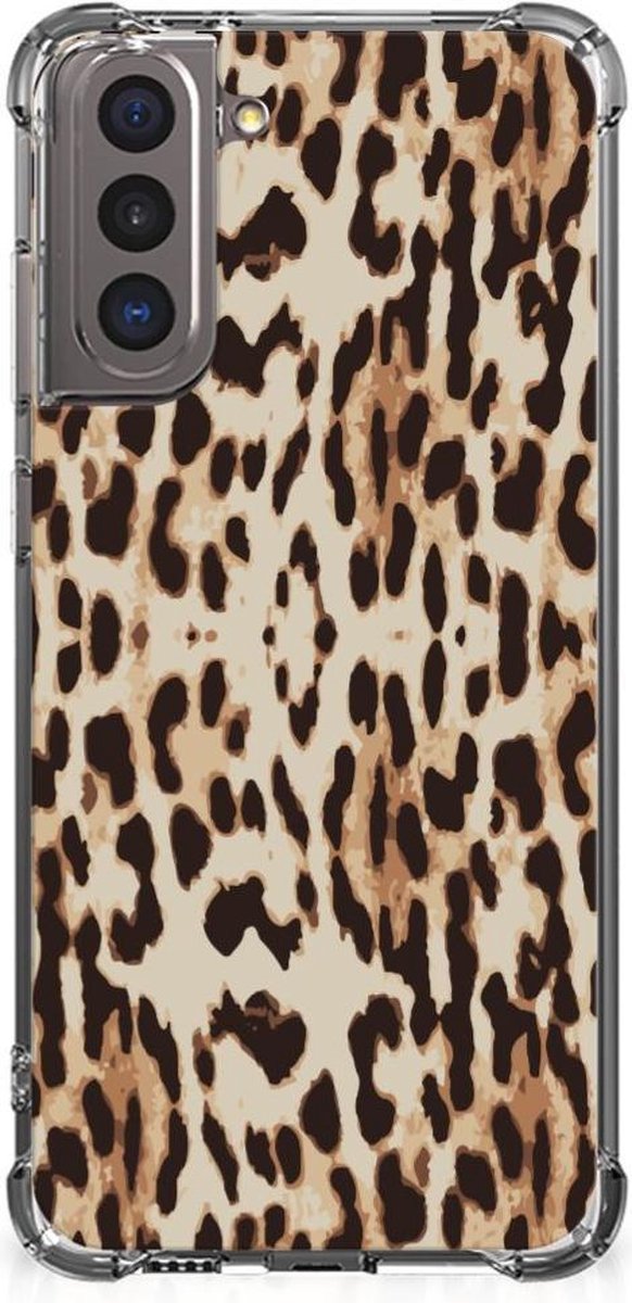 Samsung Galaxy S21 Case Anti-shock Leopard