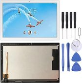 Lcd-scherm en digitizer volledige montage voor Lenovo TAB4 10 REL Tablet TB-X504F TB-X504M TB-X504L (wit)