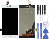 Lcd-scherm en Digitizer Full Assembly voor ZTE Nubia Z9 mini / NX511J (wit)