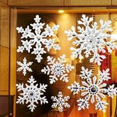 Christmas Series Snow Pattern Zelfklevende muursticker, afmeting: 18cm * 18cm