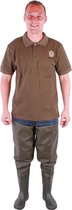 Fisharp Lightweight Thigh Wader Olive - 42 | Lieslaarzen