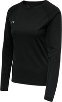Newline Core Running LS Shirt Dames - zwart - maat M