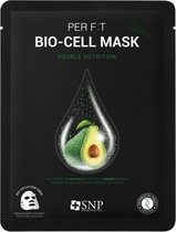 Per Fit Bio-Cell Mask Double Nutrition Intensief Voedend Bio-Cellulose Sheet Mask 25ml