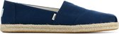 Toms Espadrilles Dames / Instapper / Damesschoenen - Canvas   - Alpargata Earthwise - Blauw - maat 38