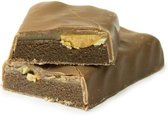 Protiplan | Reep Chocolade Karamel Pinda | 7 x 40 gram | Eiwitrepen | Koolhydraatarme sportvoeding | Afslanken met Proteïne repen