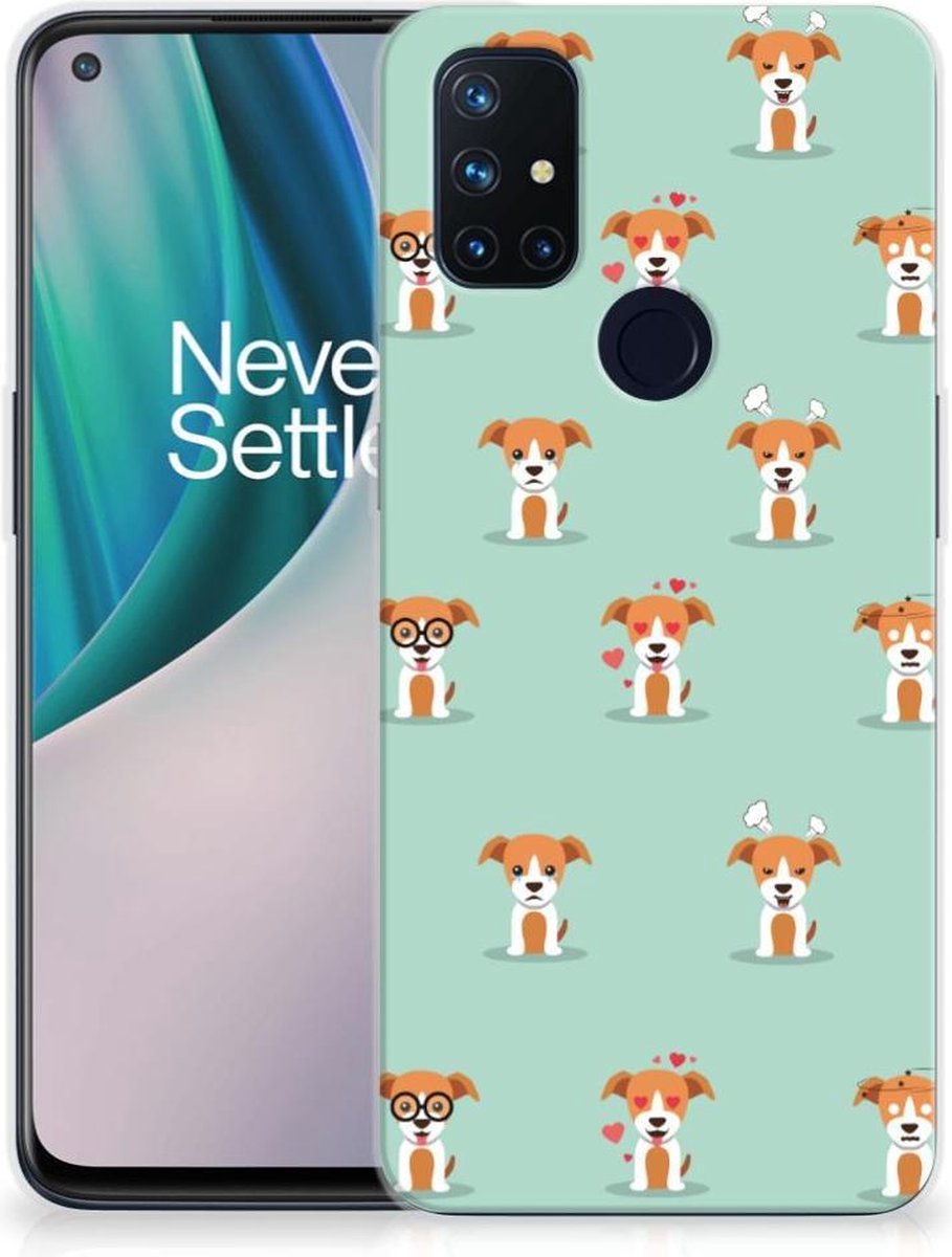 OnePlus Nord N10 5G TPU Hoesje Pups