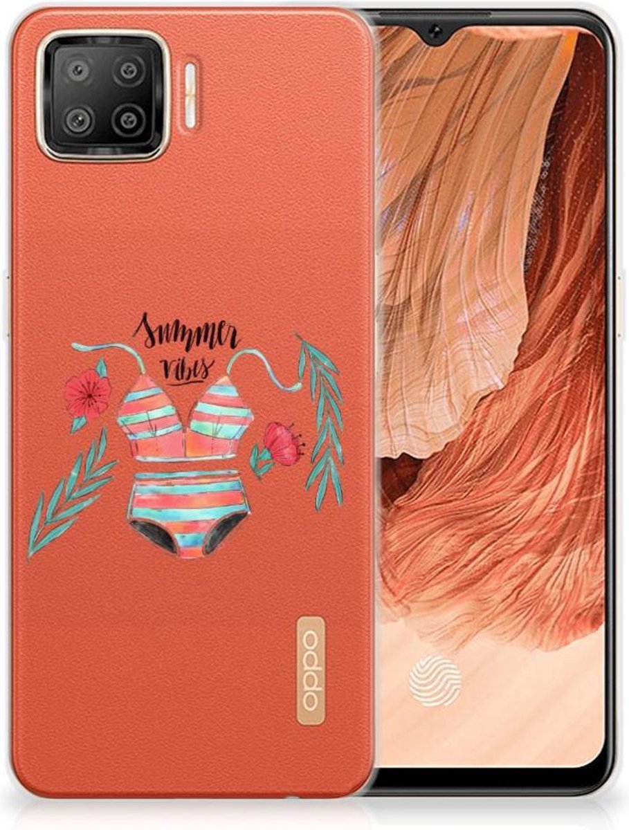 OPPO A73 4G Telefoonhoesje met Naam Boho Summer