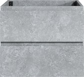 Onderkast Angela 60cm - beton - kast zonder wastafel
