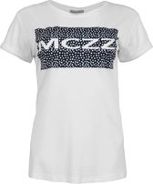 Dames T-shirt -  Print wit Sira - Maicazz