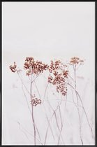 JUNIQE - Poster met kunststof lijst Wild Flowers Iceland 115 -13x18