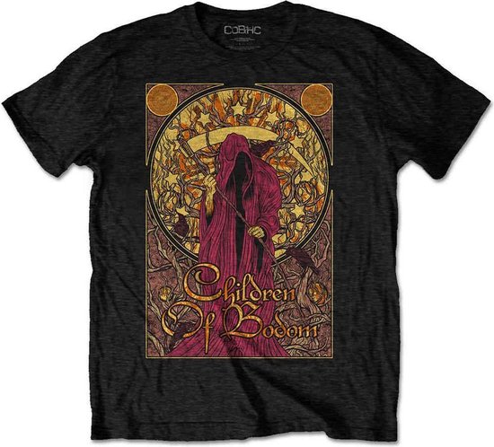 Foto: Children of bodom nouveau reaper heren t shirt s zwart