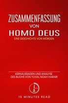 Omslag Zusammenfassung: Homo Deus: Eine Geschichte von Morgen: Kernaussagen und Analyse des Buchs von Yuval Noah Harari