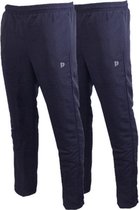 Lot de 2 pantalons Donnay Micro fiber - Jambe droite - Pantalons de sport - Homme - Taille 3XL - Marine