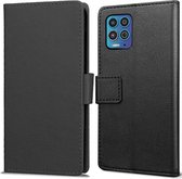 Cazy Book Wallet hoesje voor Motorola Moto G100 - zwart