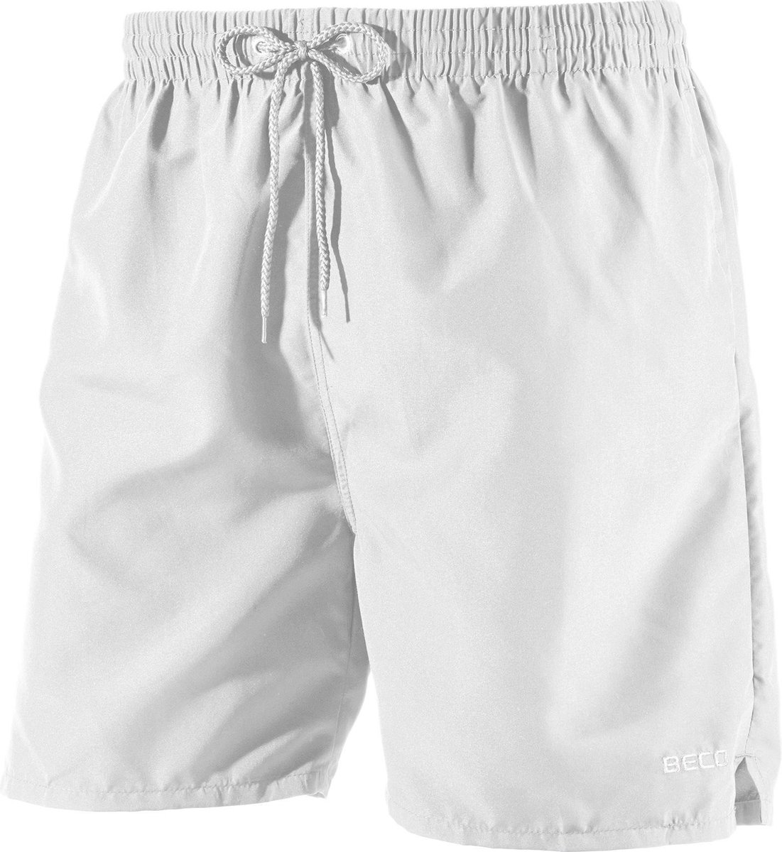 BECO Zwemshorts - Heren - Polyester - Wit - Maat S