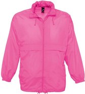 SOLS Unisex Surf Windbreaker Lichtgewicht Jasje (Neonroze)