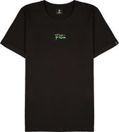 Patrón Wear - Emilio T-shirt Black/Green - Maat XS