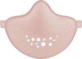 Koziol >>HI Community Mask, herbruikbaar en duurzaam mondkapje – gezichtsmasker – Organic Pink met incl. 31 filters