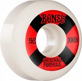 Bones 100's 4 V5 Sidecut Wielen 100a 52 Mm - White