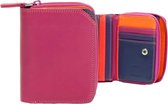 Mywalit Small Wallet with Zip Around Purse - Portefeuille Femme - Sangria Multi